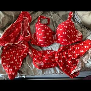 Cacique plus size bra and underwear bundle